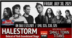 tags: Gig Poster - Halestorm / Small Town Titans on Jul 30, 2021 [382-small]