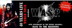 tags: Gig Poster - W.A.S.P. / Armored Saint on Nov 15, 2022 [384-small]