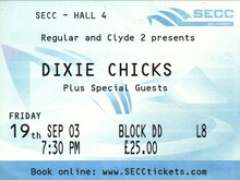 tags: Ticket - The Chicks (fka Dixie Chicks) / The Thorns on Sep 19, 2003 [550-small]