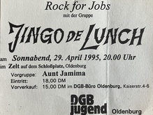 Jingo De Lunch / Aunt Jamima on Apr 29, 1995 [650-small]