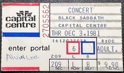 Black Sabbath / The Alvin Lee Band on Dec 3, 1981 [258-small]