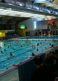 The band played above a swimming pool, complete with swimmers , Cluster on Mar 3, 2010 [458-small]