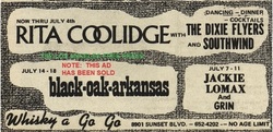 Black Oak Arkansas / Help on Jul 15, 1971 [608-small]