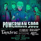 Powerman 5000 / Tantric / CloZure / Rattlesnake Suitcase / Revolutionary Development / Arsenic Kitchen on Jul 2, 2024 [986-small]