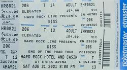 tags: Ticket - KISS / David Garibaldi on Aug 21, 2021 [883-small]
