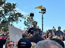 tags: Michael Franti & Spearhead, Wilmington, North Carolina, United States, Greenfield Lake Amphitheatre - Michael Franti & Spearhead / Bombargo on Jul 7, 2024 [719-small]