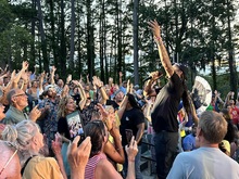 tags: Michael Franti & Spearhead, Wilmington, North Carolina, United States, Greenfield Lake Amphitheatre - Michael Franti & Spearhead / Bombargo on Jul 7, 2024 [724-small]