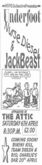 tags: Pet Lamb, Mystery Guest, Jackbeast, Underfoot, The Attic - Underfoot / Pet Lamb / Mystery Guest / Jackbeast on Apr 6, 1996 [745-small]