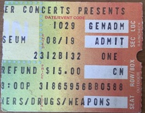 The Who / The Clash / t Bone Burnett on Oct 29, 1982 [444-small]