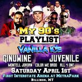Vanilla Ice / Ginuwine / Juvenile / Color Me Badd / All 4 One on Apr 1, 2023 [521-small]