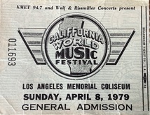 Califfornia World Music Festival (Day 2) on Apr 8, 1979 [605-small]