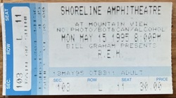 R.E.M. / Sonic Youth on May 15, 1995 [713-small]