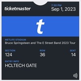 Bruce Springsteen / Bruce Springsteen & The E Street Band on Sep 1, 2023 [635-small]