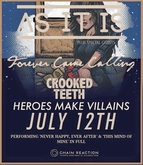 As It Is / Forever Came Calling / Crooked Teeth / Heroes Make Villains on Jul 12, 2016 [713-small]