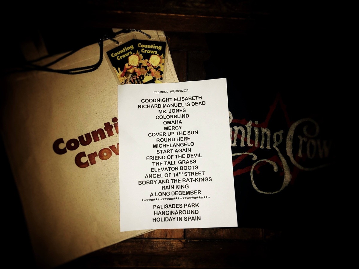 Counting Crows Concert & Tour History (Updated for 2024) | Concert Archives