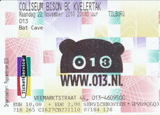 tags: Ticket - Coliseum / Kvelertak / Bison B.C. on Nov 22, 2010 [719-small]