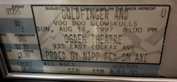 Goldfinger / Voo Doo Glow Skulls on Aug 17, 1997 [224-small]
