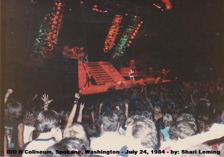 Jul 24, 1984: Dio / Whitesnake at Spokane Coliseum Spokane Jul 24, 1984: Dio / Whitesnake at Spokane Coliseum Spokane