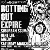 Rotting Out / Expire / suburban scum / Bent Life / Mizery on Mar 7, 2015 [802-small]