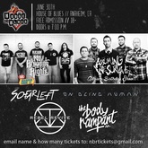 Rebel Revive / Assuming We Survive / So Far Left / The Body Rampant / No Bragging Rights / On Being Human on Jun 30, 2013 [010-small]