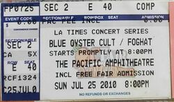 Blue Öyster Cult / Foghat on Jul 25, 2010 [963-small]