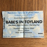 Babes in Toyland / Hyper, Hyper Girl Lover / Red Vinyl Fur on Mar 11, 2002 [201-small]