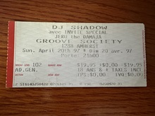 DJ Shadow / Jeru the Damaja on Apr 20, 1997 [791-small]