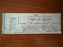 Guns N' Roses / Metallica / Faith No More on Aug 8, 1992 [875-small]