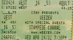 Pete Yorn / Weezer / AM Radio on Apr 24, 2002 [141-small]