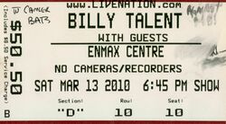 Against Me! / Cancer Bats / Alexisonfire / Billy Talent on Mar 13, 2010 [146-small]