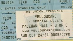 Yellowcard / The Starting Line / The Matches on Oct 24, 2004 [147-small]