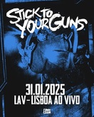 Stick To Your Guns / Bodysnatcher / Elwood Stray / No Cure on Jan 31, 2025 [257-small]