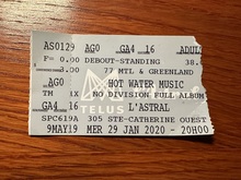 Hot Water Music / Cancer Bats / The Fullblast on Jan 29, 2020 [757-small]
