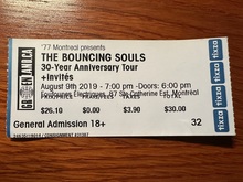 The Bouncing Souls / The Bronx / Swingin' Utters / The Bar Stool Preachers on Aug 9, 2019 [768-small]