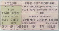 Sting on Sep 30, 1985 [863-small]