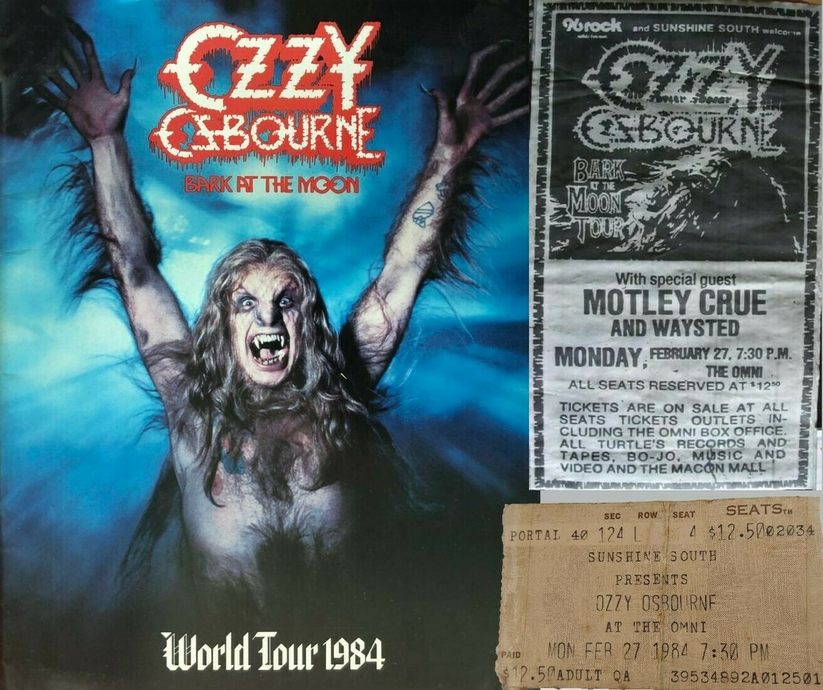ozzy osbourne tour dates 1984