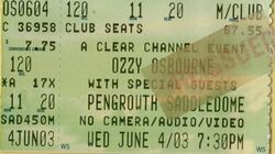 Ozzy Osbourne / Voivod on Jun 4, 2003 [304-small]