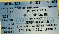 Jerry Seinfeld on Aug 6, 2011 [320-small]