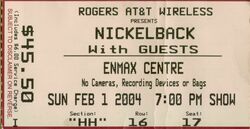 Nickelback / Staind / Trapt / Three Days Grace on Feb 1, 2004 [321-small]