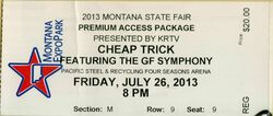 Cheap Trick / Dwight Yoakam / Kip Moore / The Oak Ridge Boys / Thompson Square / Three Days Grace on Jul 26, 2013 [355-small]