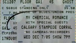 My Chemical Romance / Thrice / Circa Survive on Dec 7, 2005 [360-small]