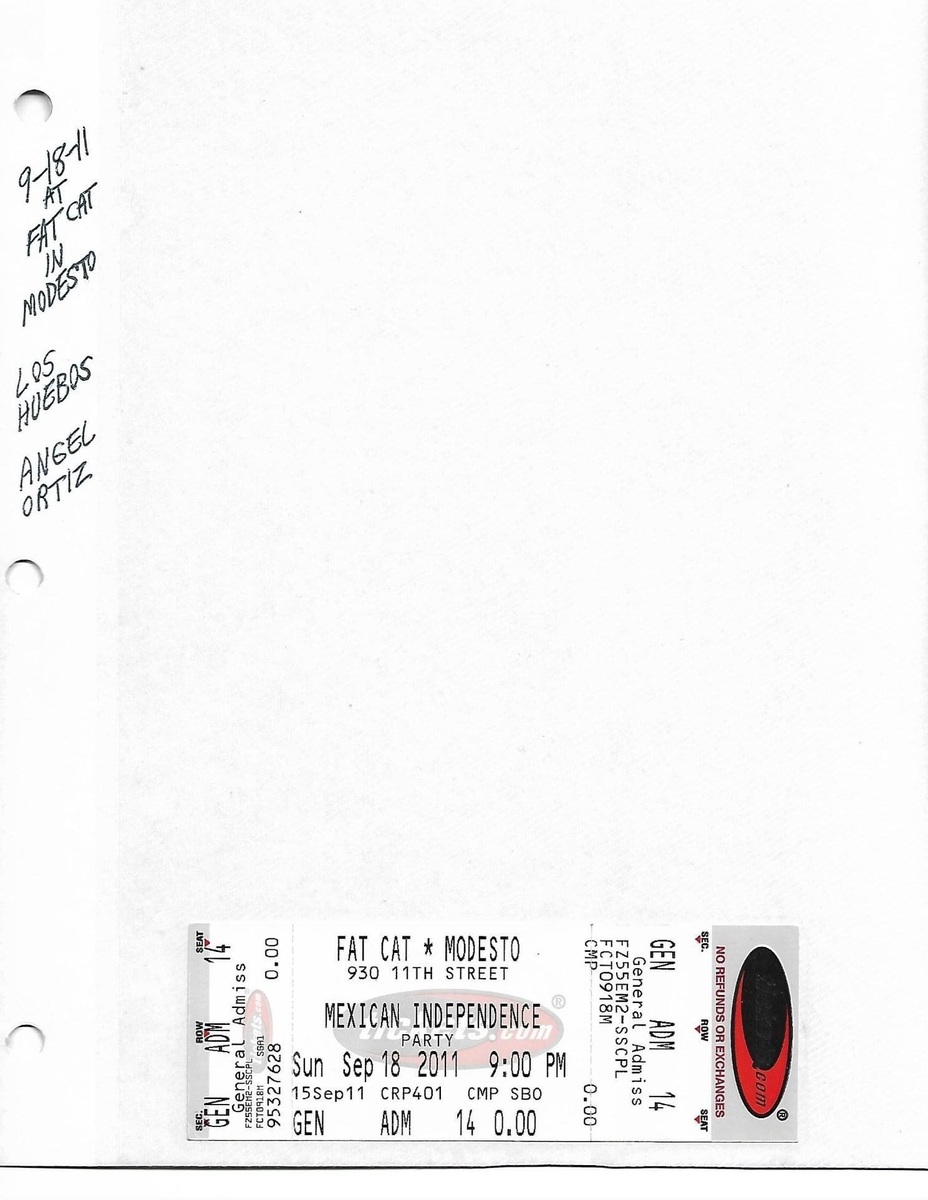 los-huebos-concert-tour-history-concert-archives