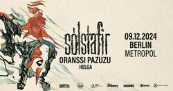 Sólstafir / Oranssi Pazuzu / Helga on Dec 9, 2024 [641-small]