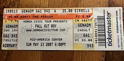 Cobra Starship / Paul Wall / The Academy Is... / Fall Out Boy on May 13, 2007 [207-small]