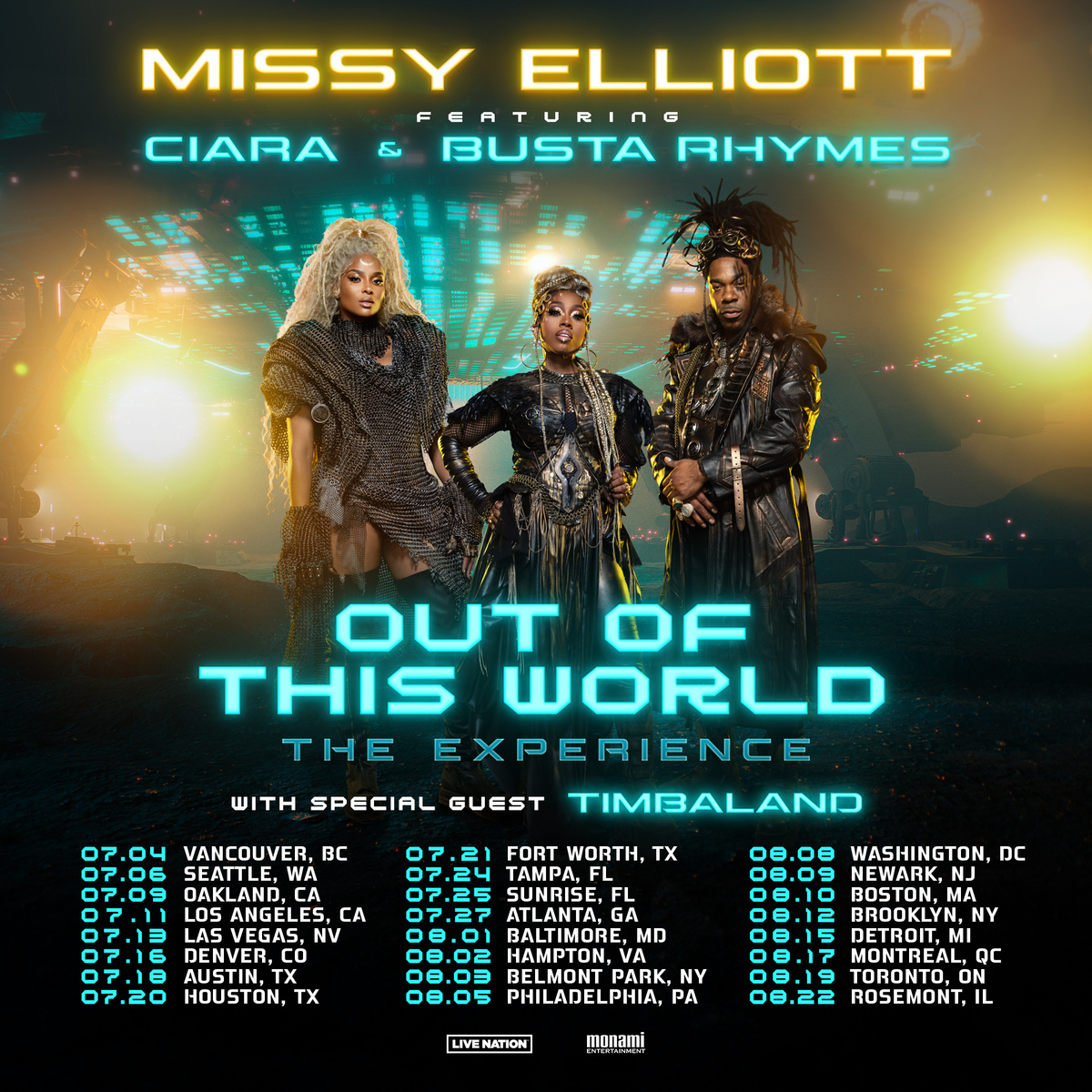 Missy Elliott Concert & Tour History (Updated for 2025) Concert Archives
