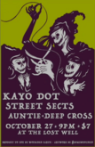 Kayo Dot / Street Sects / Deep Cross / Auntie on Oct 27, 2016 [157-small]