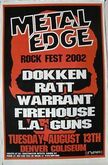 Ratt / Dokken / Warrant / FireHouse / L.A. Guns on Sep 12, 2002 [612-small]