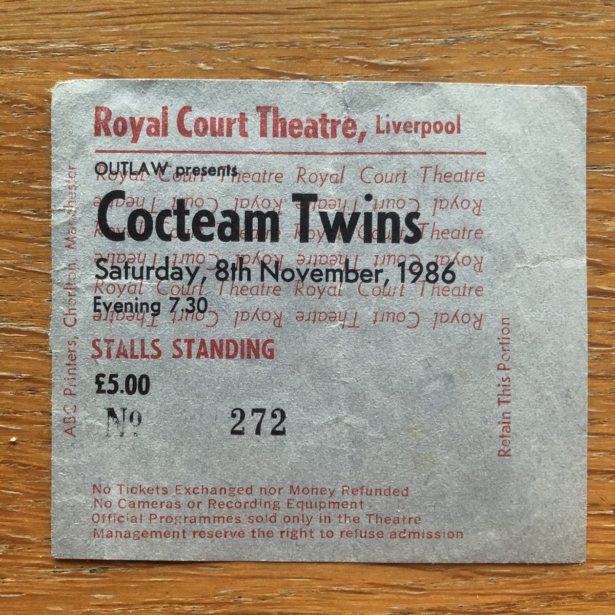 Cocteau Twins Concert & Tour History | Concert Archives
