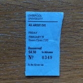 All About Eve / Something Happens on Feb 19, 1988 [696-small]