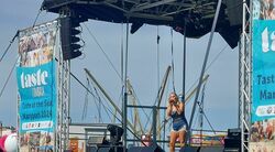 Kerry Weir, Main Festival Stage, Lytham St Annes Shanty Crew / Kerry Weir / Mel Clapham on Aug 11, 2024 [849-small]